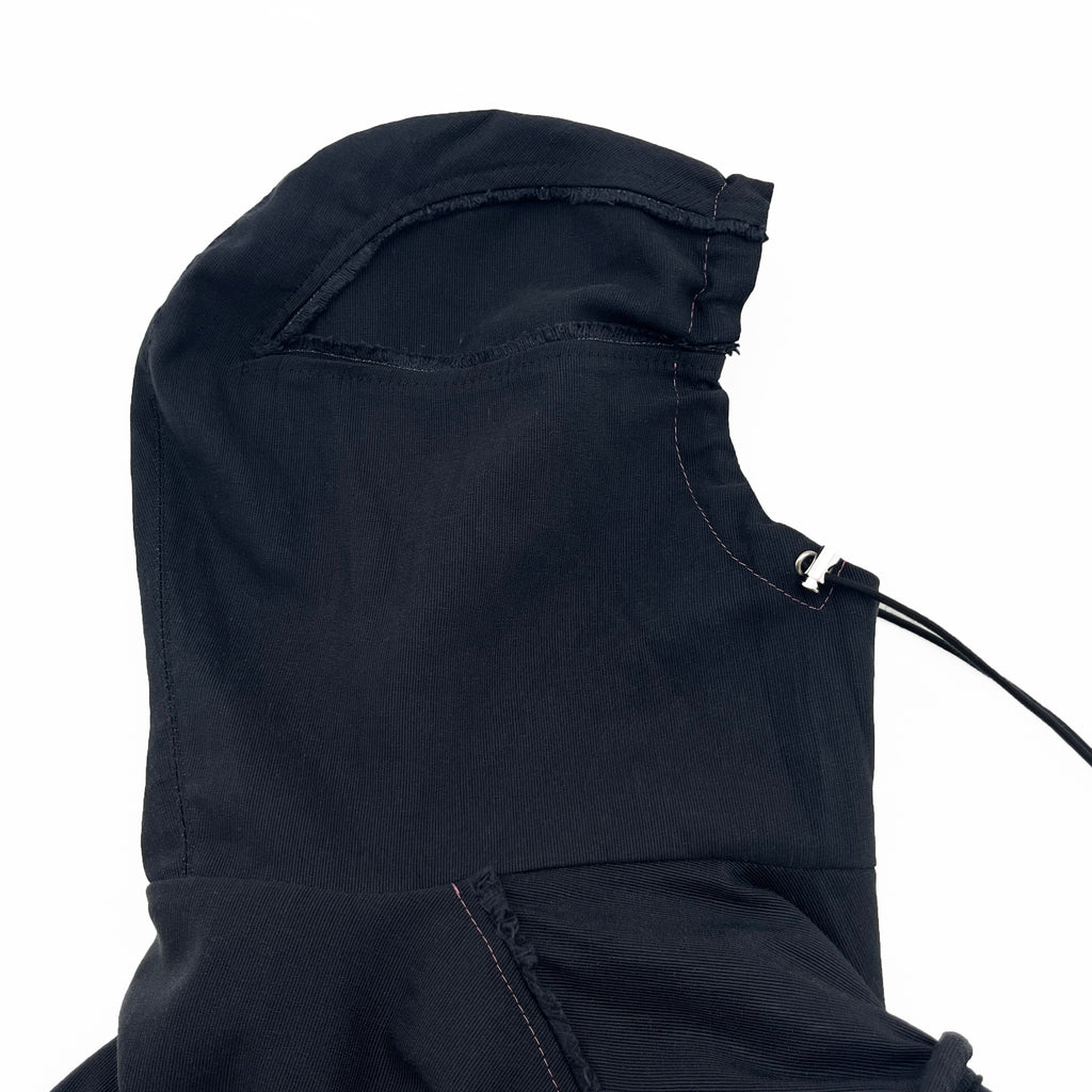 Black Piped Contour Jacket