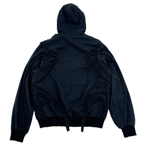 PRE-ORDER: Black Piped Contour Jacket