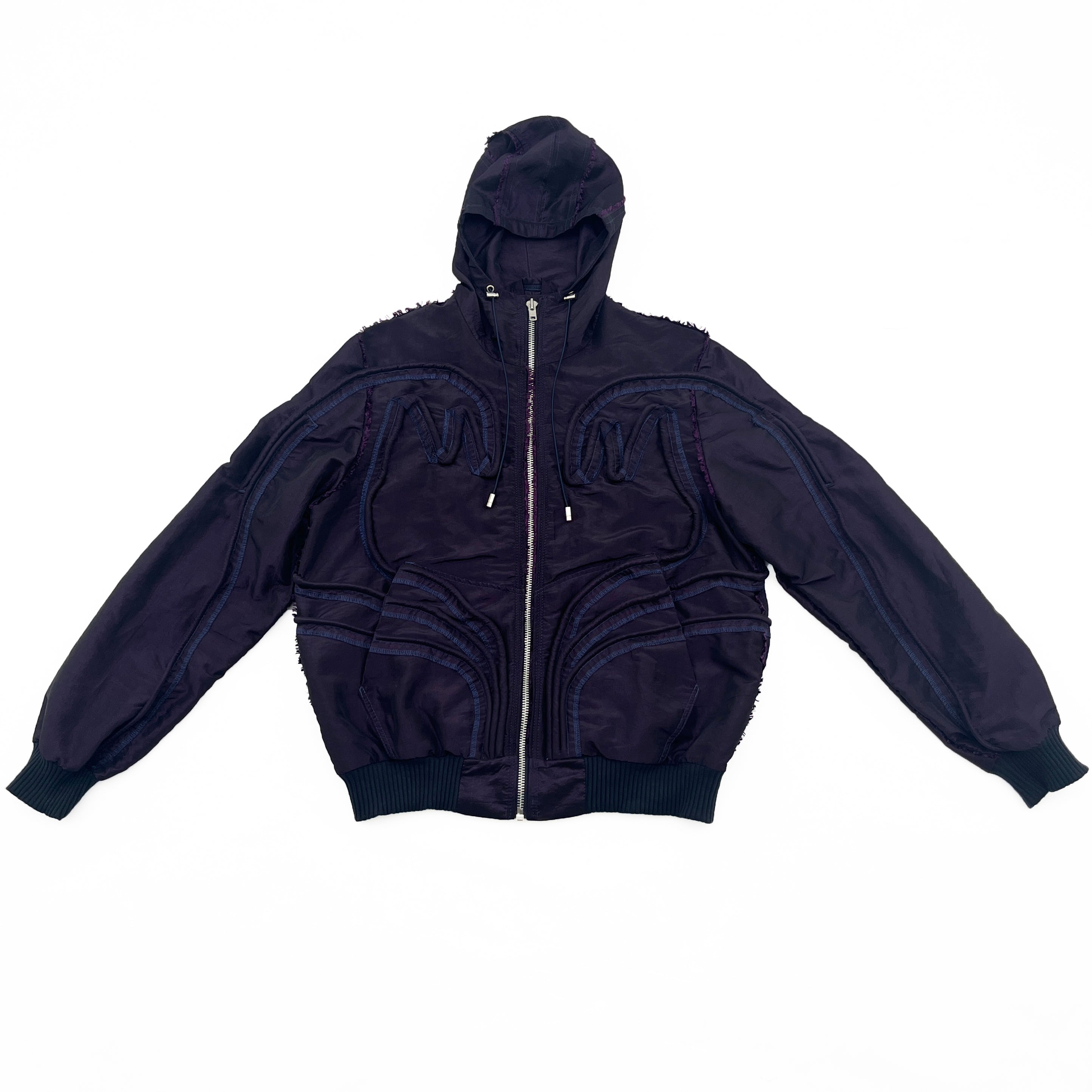 Purple Piped Contour Jacket VR2