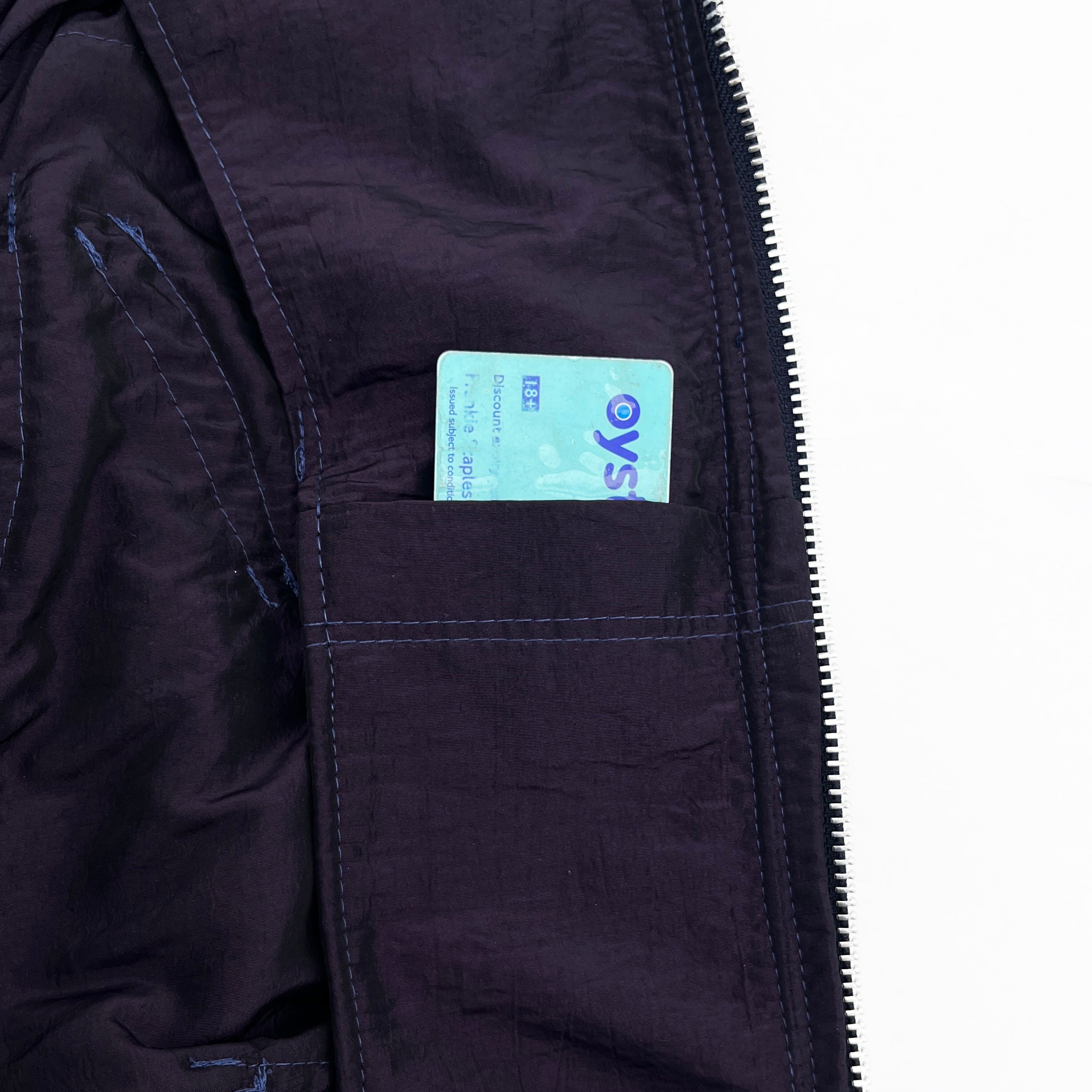 Purple Piped Contour Jacket