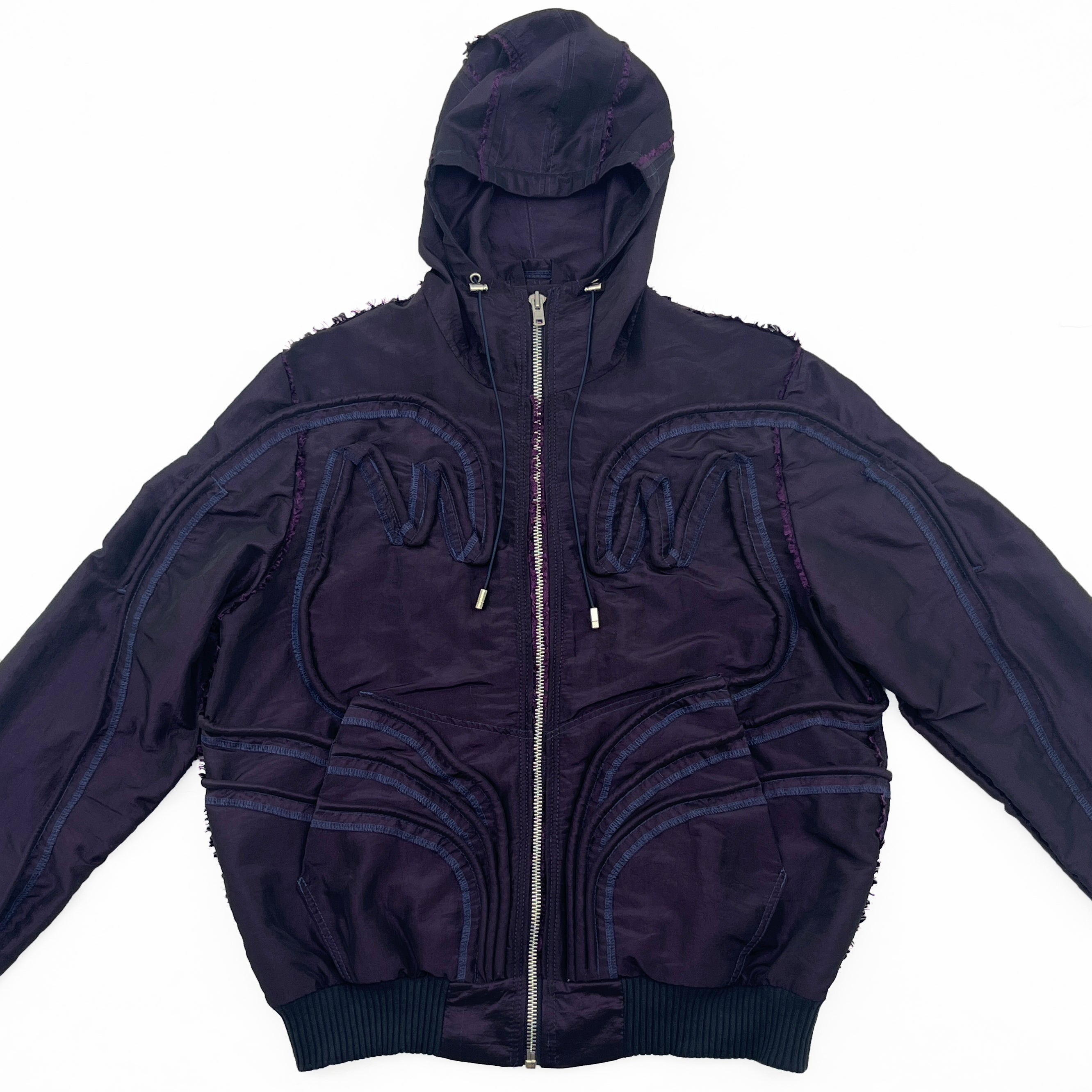 Purple Piped Contour Jacket VR2